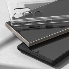 Folie pentru Samsung Galaxy S24 Ultra (set 2) - Ringke Dual Easy Full - Clear transparenta