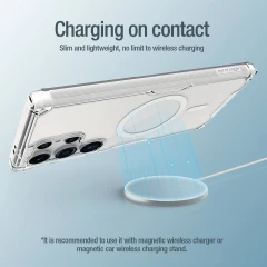 Husa pentru Samsung Galaxy S24 Ultra - Nillkin Nature TPU PRO MagSafe - Transparent transparenta