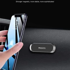 Suport Telefon Auto Gravity Grip Multifunctional Yesido C55 - Negru Negru