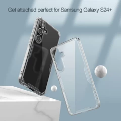 Husa pentru Samsung Galaxy S24 Plus - Nillkin Nature TPU Case - Transparent transparenta
