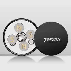 Suport Telefon Auto Gravity Grip, 360 pentru Ventilatie Yesido C57 - Negru Negru