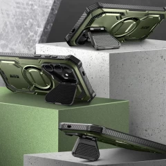 Husa pentru Samsung Galaxy S24 + Folie - I-Blason Armorbox MagSafe - Guldan Verde