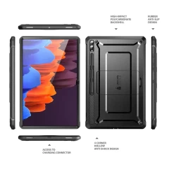 Husa pentru Samsung Galaxy Tab S9 Ultra - Supcase Unicorn Beetle Pro - Black Negru