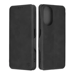 Husa pentru Realme C67 4G - Techsuit Safe Wallet Plus - Black Negru