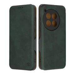 Husa pentru OnePlus 12 - Techsuit Safe Wallet Plus - Black Verde 