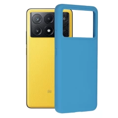 Husa pentru Xiaomi Poco X6 Pro - Techsuit Soft Edge Silicone - Dark Green Albastru 