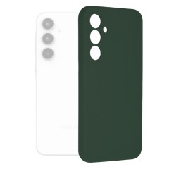 Husa pentru Samsung Galaxy A35 5G - Techsuit Soft Edge Silicone - Dark Green