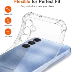 Husa pentru Samsung Galaxy A25 5G - Techsuit Shockproof Clear Silicone - Clear transparenta