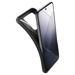 Husa pentru Xiaomi 14 - Spigen Rugged Armor - Black Negru