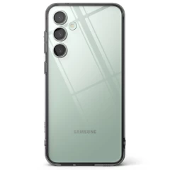 Husa pentru Samsung Galaxy S23 FE - Ringke Fusion - Smoke Black fumuriu
