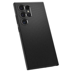 Husa pentru Samsung Galaxy S24 Ultra - Spigen Liquid Air - Matte Black Negru