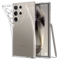 Husa pentru Samsung Galaxy S24 Ultra - Spigen Liquid Crystal - Clear transparenta