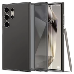 Husa pentru Samsung Galaxy S24 Ultra - Spigen Liquid Crystal - Space Crystal cenusiu