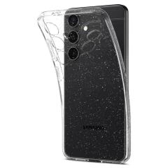 Huse pentru Samsung Galaxy S24 Plus - Spigen Liquid Crystal Glitter - Crystal Quartz transparenta