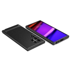 Husa pentru Samsung Galaxy S24 Ultra - Spigen Neo Hybrid - Black Negru