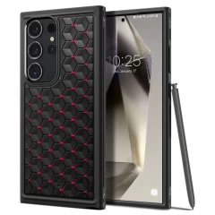 Husa pentru Samsung Galaxy S24 Ultra - Spigen Cryo Armor - Red Rosu