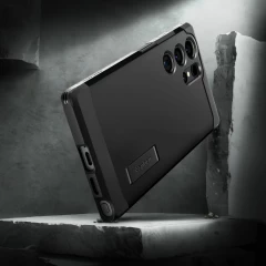 Husa pentru Samsung Galaxy S24 Ultra - Spigen Tough Armor - Black Negru