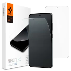 Folie pentru Samsung Galaxy S24 (set 2) - Spigen Neo Flex - Clear transparenta