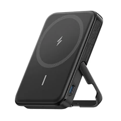 Baterie Externa Wireless, 5000mAh, 7.5W - Anker 322 (A1618G11) - Black Negru