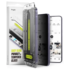 Folie pentru Samsung Galaxy S24 (set 2) - Ringke Easy Slide Tempered Glass - Clear transparenta 