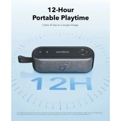 Boxa Portabila Waterproof IPX7, 20W - Anker SoundCore Motion 100 (A3133011) - Black 