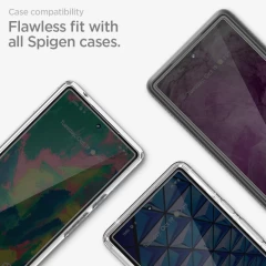 Folie pentru Google Pixel 8 (set 2) - Spigen Glas.TR Align Master - Clear transparenta