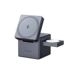Incarcator Wireless pentru Phone, Apple Watch, AirPods, 15W - Anker (Y1811G11) - Black