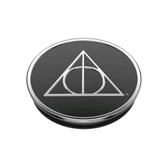 Suport pentru Telefon - Popsockets PopGrip - Enamel Deathly Hallows Negru