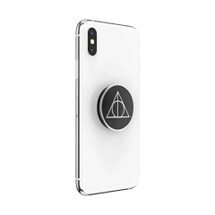 Suport pentru Telefon - Popsockets PopGrip - Enamel Deathly Hallows Negru