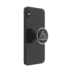 Suport pentru Telefon - Popsockets PopGrip - Enamel Deathly Hallows Negru