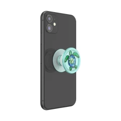 Suport pentru Telefon - Popsockets PopGrip - PlantCore Translucent Tortuga Verde