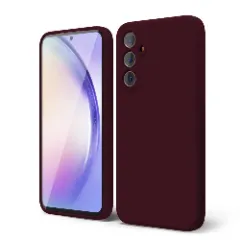 Husa Samsung Galaxy A54 Casey Studios Premium Soft Silicone Burgundy 