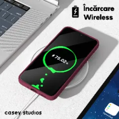 Husa Samsung Galaxy A54 Casey Studios Premium Soft Silicone Burgundy