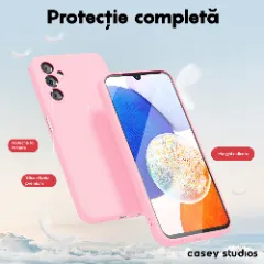 Husa Samsung Galaxy A34 Casey Studios Premium Soft Silicone Roz