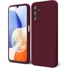 Husa Samsung Galaxy A34 Casey Studios Premium Soft Silicone Burgundy 