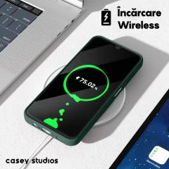 Husa Samsung Galaxy A14 4G/5G Casey Studios Premium Soft Silicone Green