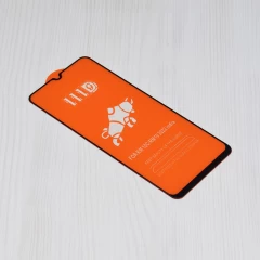 Folie pentru Xiaomi Redmi A3 - Techsuit 111D Full Cover / Full Glue Glass - Black Negru