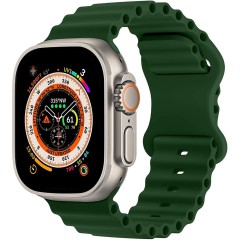 Curea Ocean Loop compatibila cu Apple Watch SE/9/8/7/6/5/4/3/2/1 - 38/40/41MM CASEY STUDIOS, Ajustabila, Respirabila, Material Textil