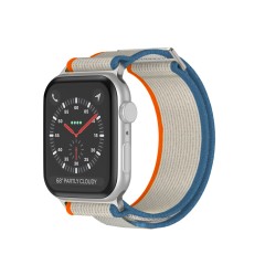 Curea Nailon Trail compatibila cu Apple Watch Ultra 2/Ultra/SE/9/8/7/6/5/4/3/2/1 - 42/44/45/49 MM CASEY STUDIOS, Ajustabila, Respirabila, Material Textil