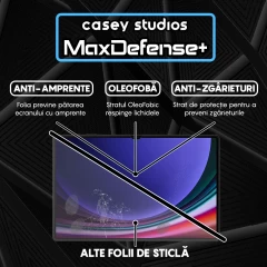 Folie Sticla CASEY STUDIOS? pentru Samsung Galaxy Tab S9 Ultra/S8 Ultra 5G/S8 Ultra 14.6