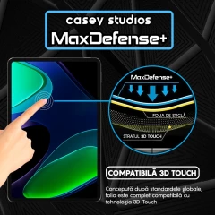 Folie Sticla CASEY STUDIOS? pentru Xiaomi Pad 5 Pro / 5, Full Glue, Sticla Securizata, Duritate Militara, Ultra HD, Protectie Profesionala Ecran 3D, Anti Zgarieturi, Anti Socuri, Transparenta Transparent