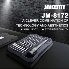 Set Surubelnite Precizie Profesionale 73in1 Jakemy JM-8172 - Negru Negru