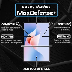 Folie Sticla CASEY STUDIOS? pentru Huawei MatePad 11.5 S, Full Glue, Sticla Securizata, Duritate Militara, Ultra HD, Protectie Profesionala Ecran 3D, Anti Zgarieturi, Anti Socuri, Transparenta Transparent