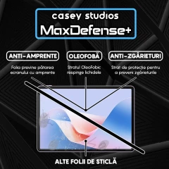 Folie Sticla CASEY STUDIOS? pentru Huawei MatePad 11.5 S, Full Glue, Sticla Securizata, Duritate Militara, Ultra HD, Protectie Profesionala Ecran 3D, Anti Zgarieturi, Anti Socuri, Transparenta Transparent