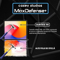 Folie Sticla CASEY STUDIOS? pentru Huawei MatePad SE 11, Full Glue, Sticla Securizata, Duritate Militara, Ultra HD, Protectie Profesionala Ecran 3D, Anti Zgarieturi, Anti Socuri, Transparenta Transparent