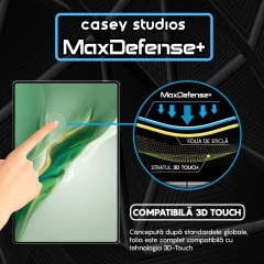 Folie Sticla CASEY STUDIOS? pentru Honor MagicPad 2 12.3, Full Glue, Sticla Securizata, Duritate Militara, Ultra HD, Protectie Profesionala Ecran 3D, Anti Zgarieturi, Anti Socuri, Transparenta Transparent