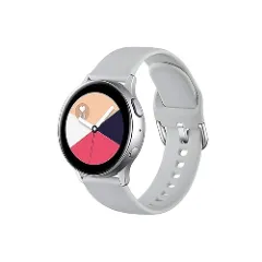 Curea Silicon Samsung Galaxy Watch 4 40mm/4 44mm/4 Clasic 46mm/5 40mm/5 44mm/5 Pro/6 44mm/6 Classic 43mm/6 Clasc 47mm/7 40mm/7 44mm/Active/Active 2 40mm/Active 2 44mm/SE 40mm/ - 20mm Silicone Casey Studios Alb