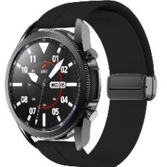 Curea Silicon Samsung Galaxy Watch 4 40mm/4 44mm/4 Clasic 46mm/5 40mm/5 44mm/5 Pro/6 44mm/6 Classic 43mm/6 Clasc 47mm/7 40mm/7 44mm/Active/Active 2 40mm/Active 2 44mm/SE 40mm/ - 20mm Silicone Legatura Metalica Casey Studios