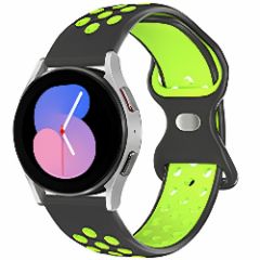 Curea Silicon Samsung Galaxy Watch 4 40mm/4 44mm/4 Clasic 46mm/5 40mm/5 44mm/5 Pro/6 44mm/6 Classic 43mm/6 Clasc 47mm/7 40mm/7 44mm/Active/Active 2 40mm/Active 2 44mm/SE 40mm/ - 20mm MM Silicone Sport Loop Casey Studios, din Silicon, cu perforatii