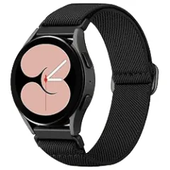 Curea Braided Samsung Galaxy Watch S3 Frontier/S3 Classic/3/Gear S3 - 22mm Braided Casey Studios Negru 